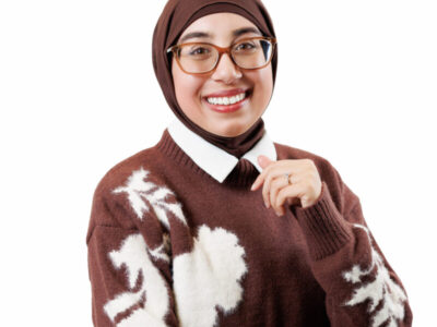Casual headshot of Zakiyya Karboni, lawyer at West Legal in Calgary, Alberta, Canada