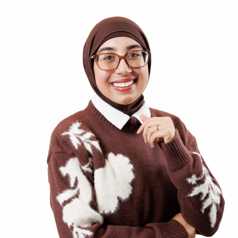 Casual headshot of Zakiyya Karboni, lawyer at West Legal in Calgary, Alberta, Canada