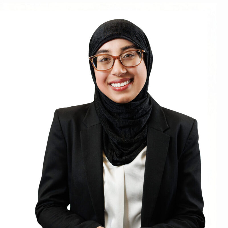 Portrait of Zakiyya Karbani, a Litigation Lawyer at West Legal in Calgary, Alberta